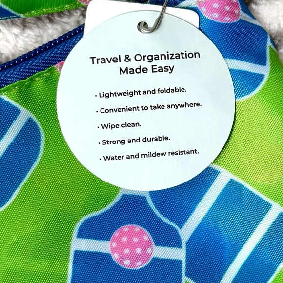 Pickleball Accessories Travel Bag Water Resistant Foldable Lightweight NWT - Picture 5 of 6